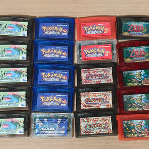 게임보이 어드밴스 GBA 포켓몬스터 한글판