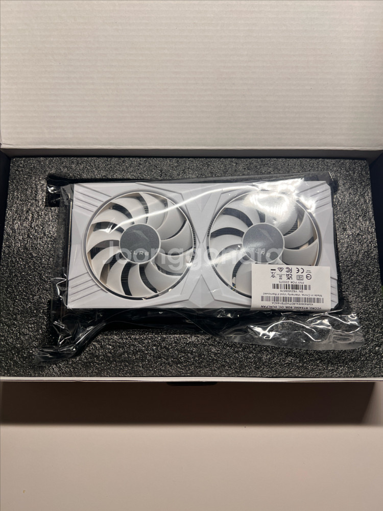 보증O)PNY RTX 4060 OC 화이트--4