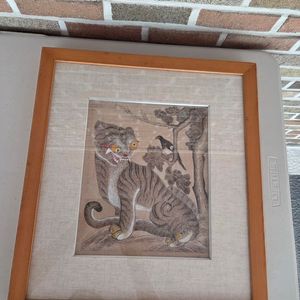 호랑이 민화 무료배송