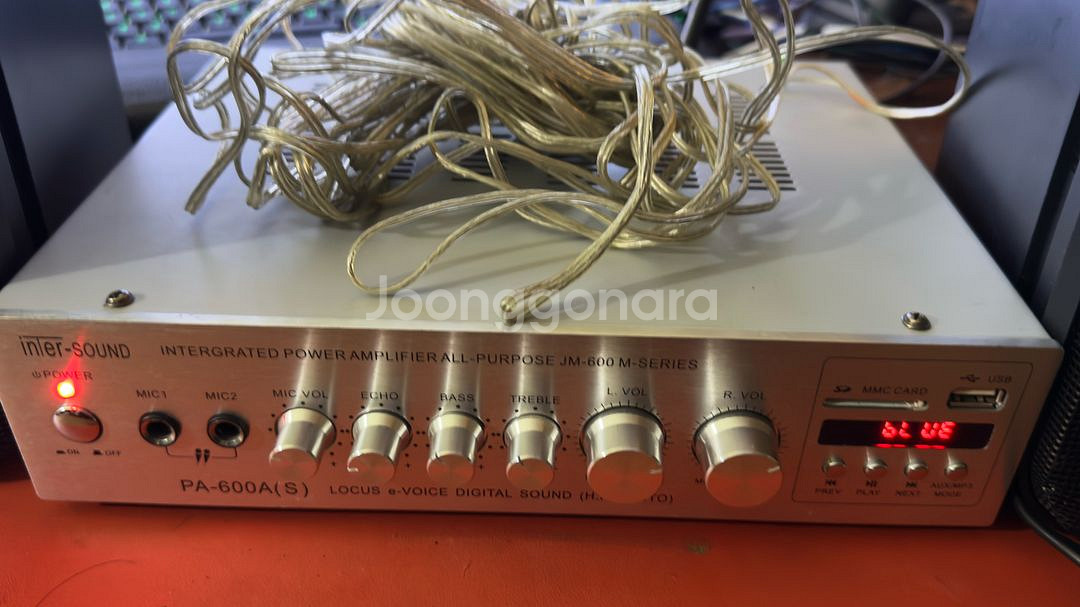 Inter sound 앰프, JBL 스피커--1