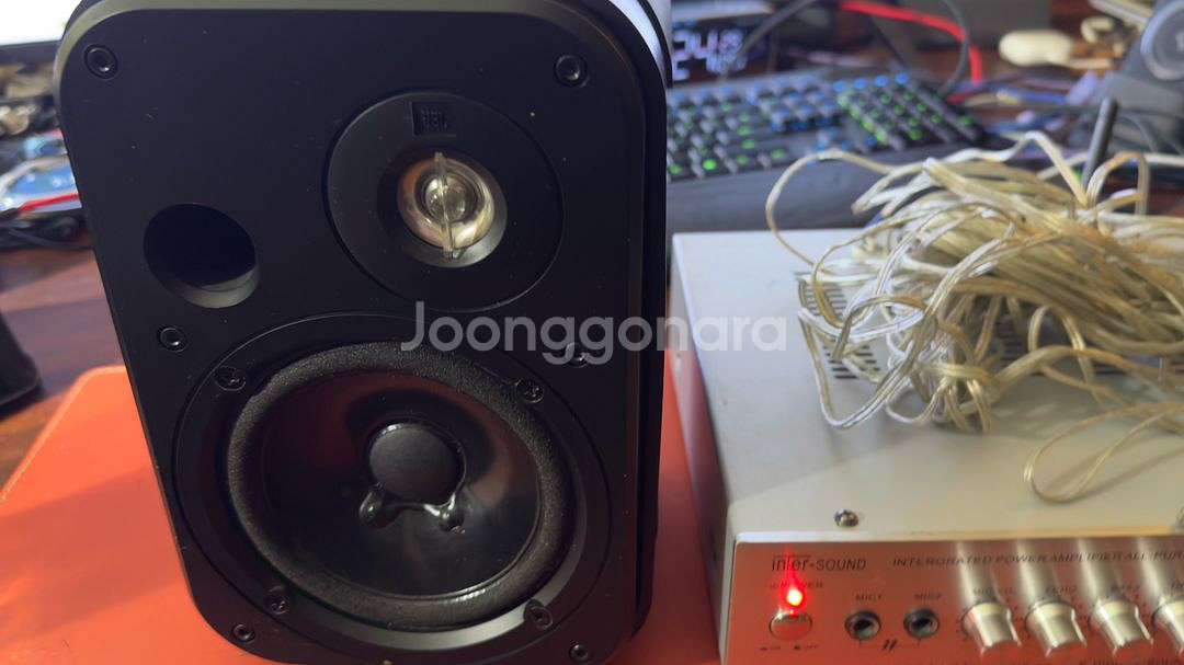 Inter sound 앰프, JBL 스피커--4