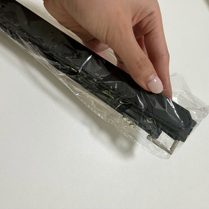 새상품 블랙 기본 벨트