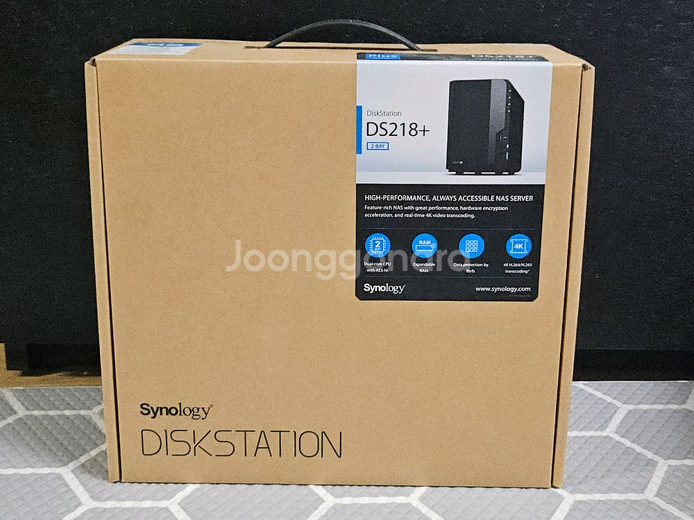 시놀로지 DS218+ 10GB NAS--0