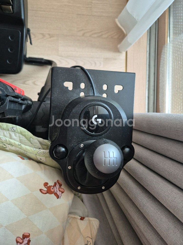 로지텍 G923 레이싱 휠 +체어--1