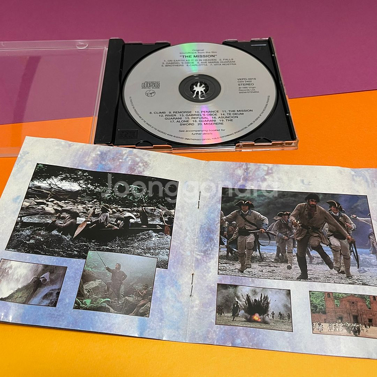 [중고음반/CD] 미션 The Mission OST--5