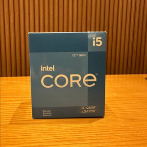 [새상품] 인텔 i5-12400F CPU