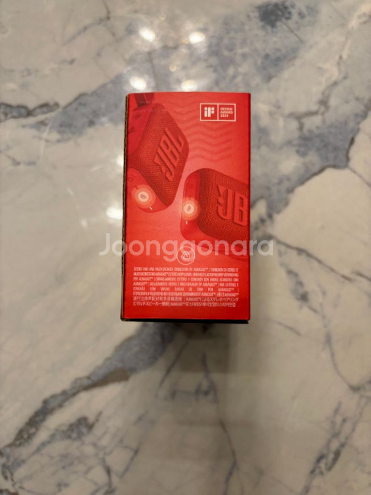 뜯지도 않은 새것 JBL GO4 블루투스 스피커 삼성전--5