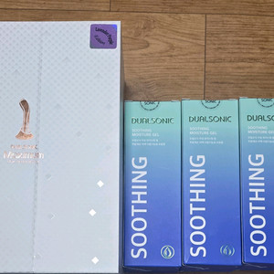 [새상품] 듀얼소닉 맥시멈+수딩 모이스춰젤 5개 퍼플