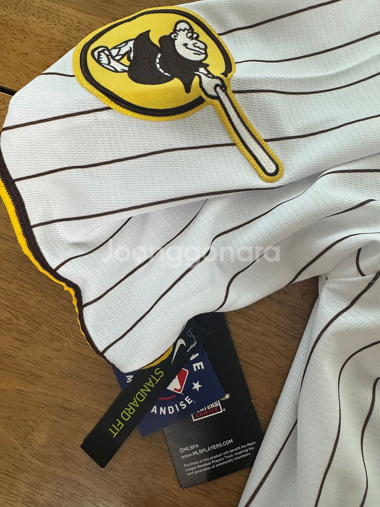 김하성 - Sandiego Padres 친필싸인 유니폼--1