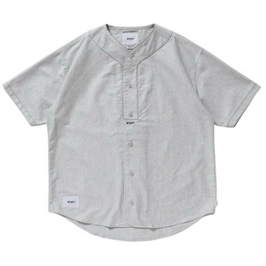 [L] 더블탭스 옥스포드 리그 셔츠 그레이 21SS