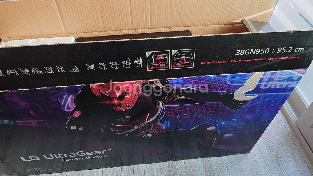 LG 38GN950 모니터--4