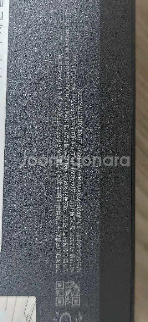 [A급] NT550XDA KC58G + RAM 8G--5
