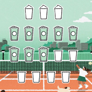 스타벅스 프리퀀시 일반 8개