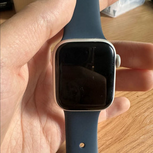 애플워치9 셀룰러 41mm 실버 알루미늄