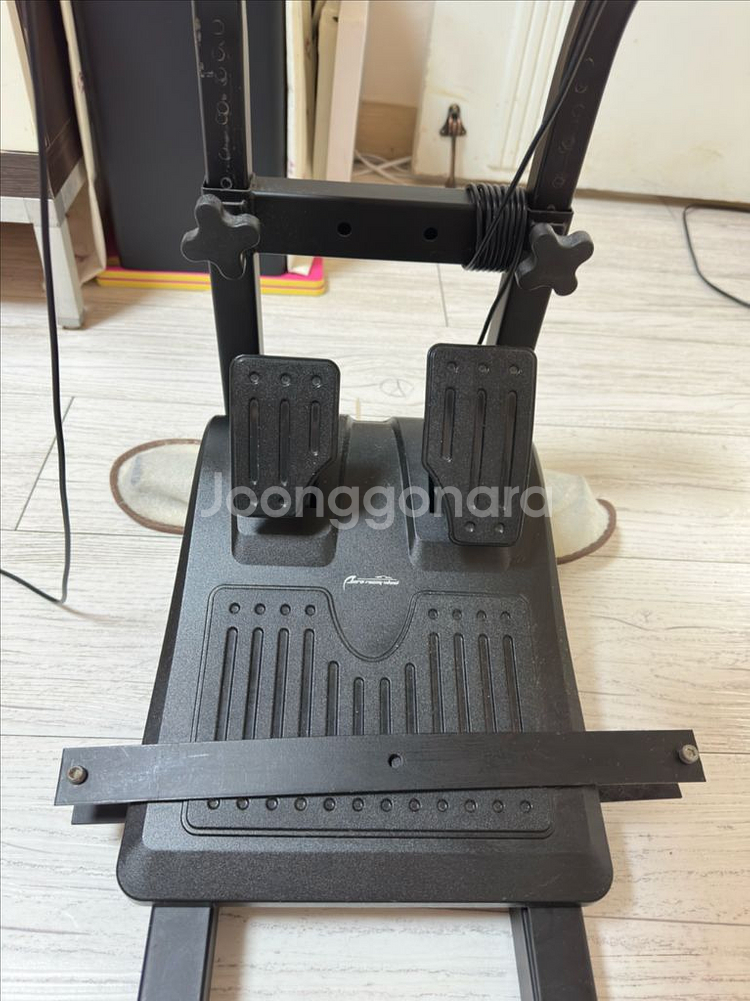 PS4/XBOX/PC 겜맥 아우라 레이싱 휠, 거치대--5