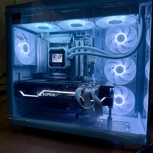 [풀화이트 RGB] 9600X + 3080Ti 슈프림