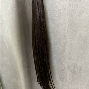 붙임머리 20인치 자연갈색 33피스 숱추가