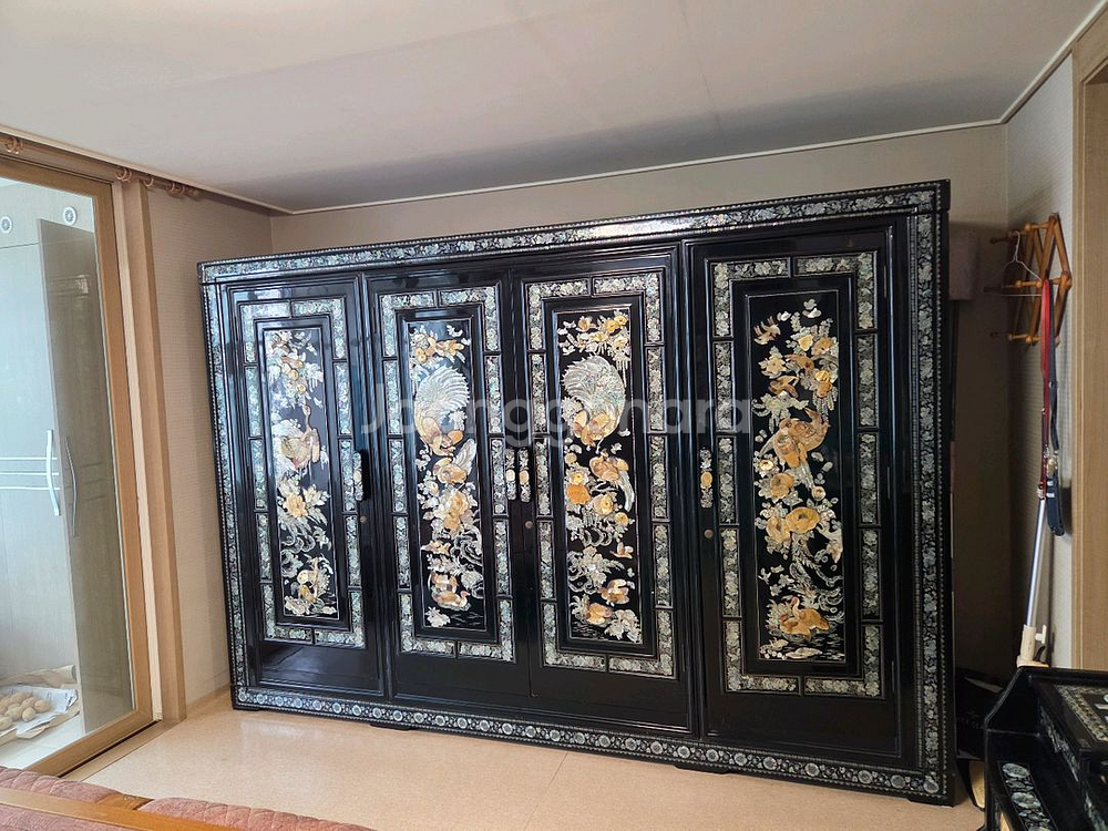 자개장 자개장식옷장--0