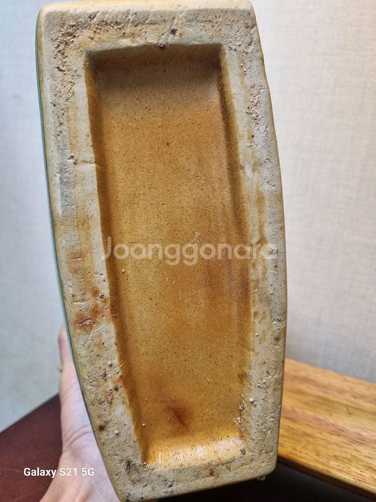 중국 명품 청자 운이 대형 편병 도자기 -높이40cm--7
