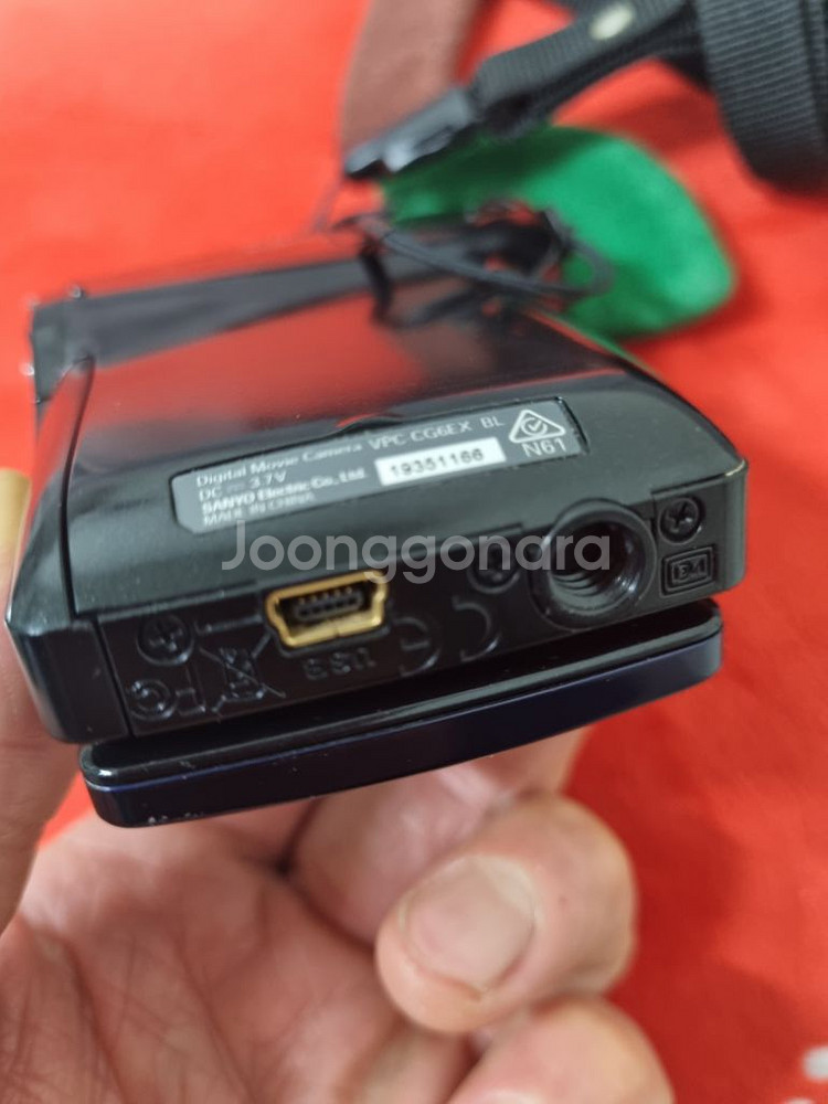 산요 작티 cg6 레트로 디카 빈티지 캠코더--4