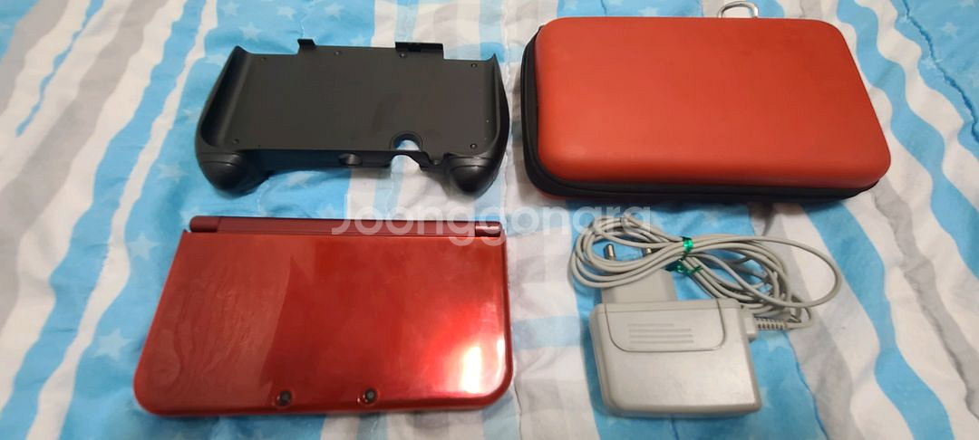 New 3DS XL 메탈릭 레드 판매합니다.--0