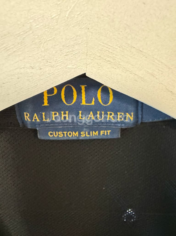 폴로 카라티 블랙 M 커스텀슬림핏--2