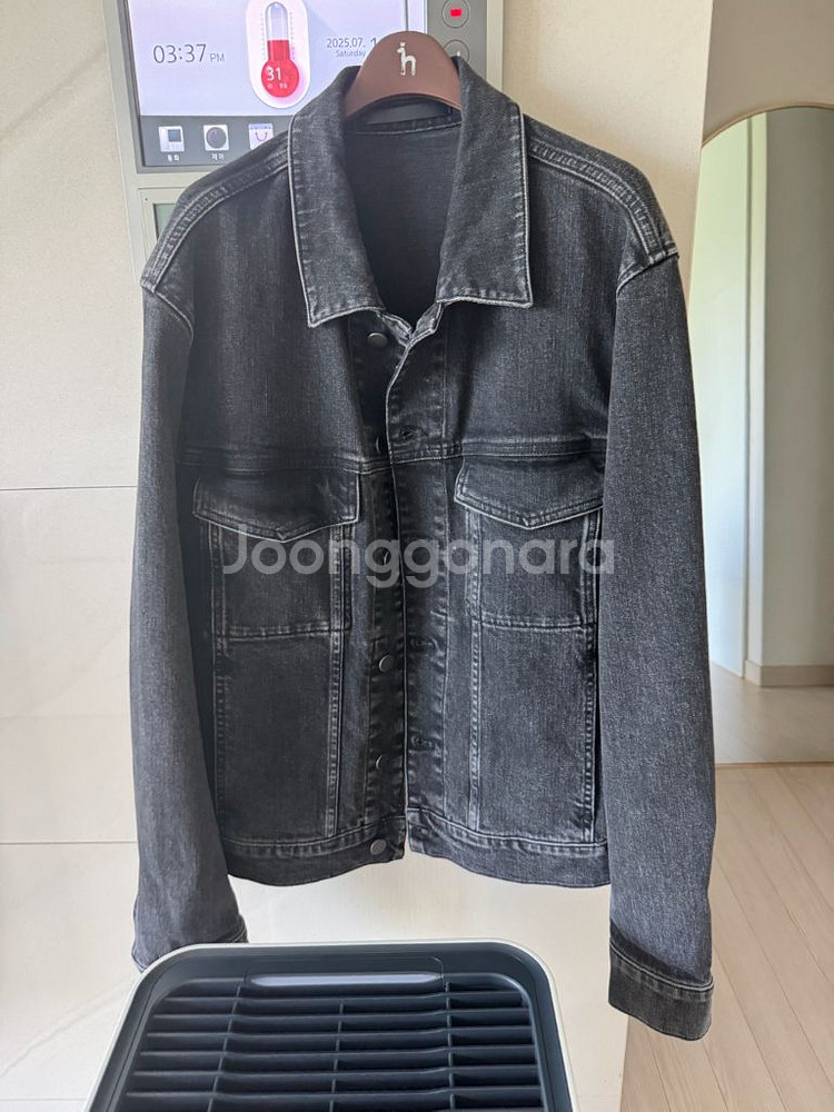 띠어리 흑청 청자켓 23SS--0