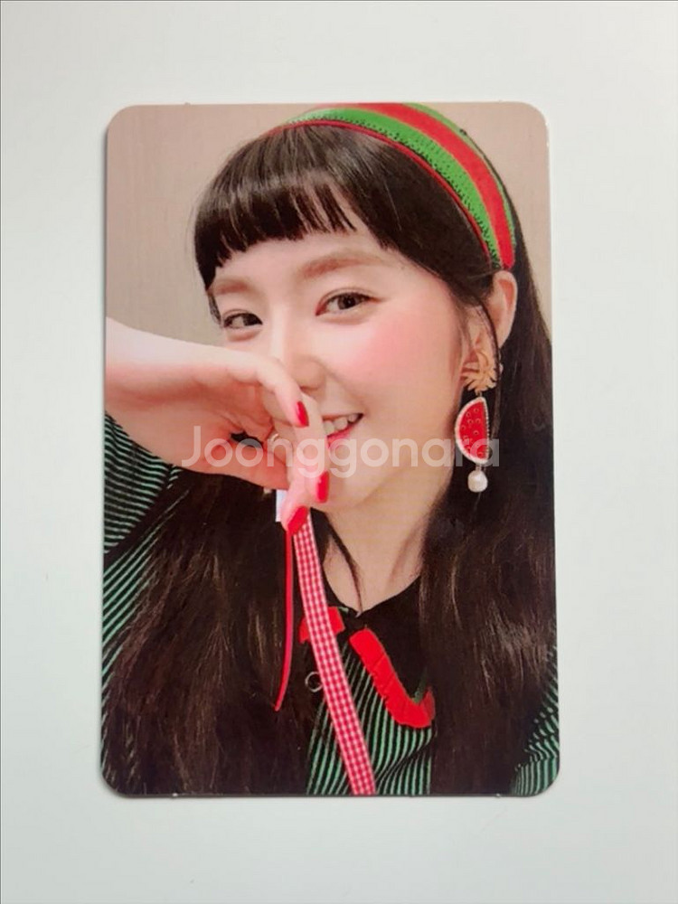 [처분]레드벨벳 빨간맛 아이린 처피주현 포카--0