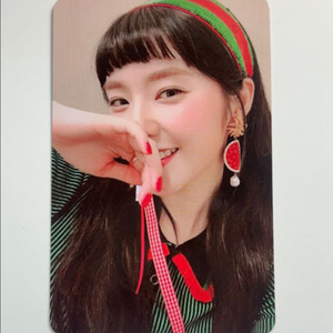 [처분]레드벨벳 빨간맛 아이린 처피주현 포카