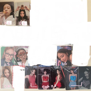 블랙핑크 제니 포카 굿즈 인형 앨범 멤버쉽 판매