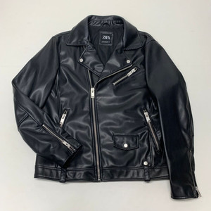 ZARA 자라 인조가죽 라이더자켓 (XL)