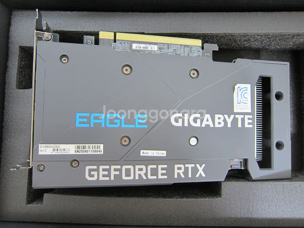 기가바이트 지포스 RTX 3050 EAGLE D6 8G--1