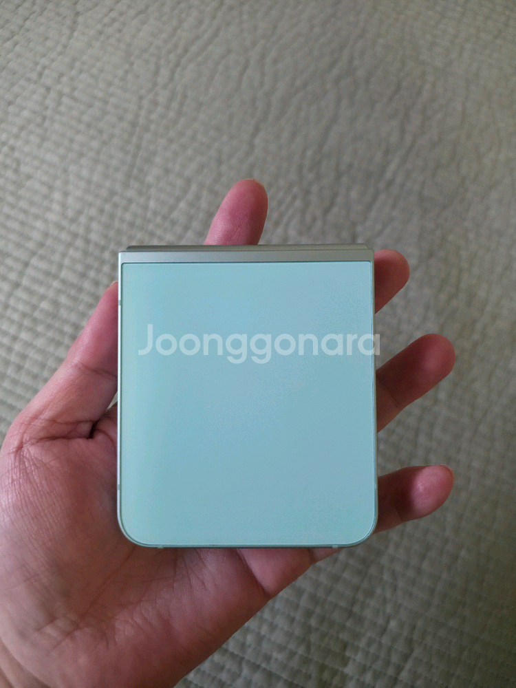 갤럭시 z플립6 512gb 민트 (skt) 팝니다.--8