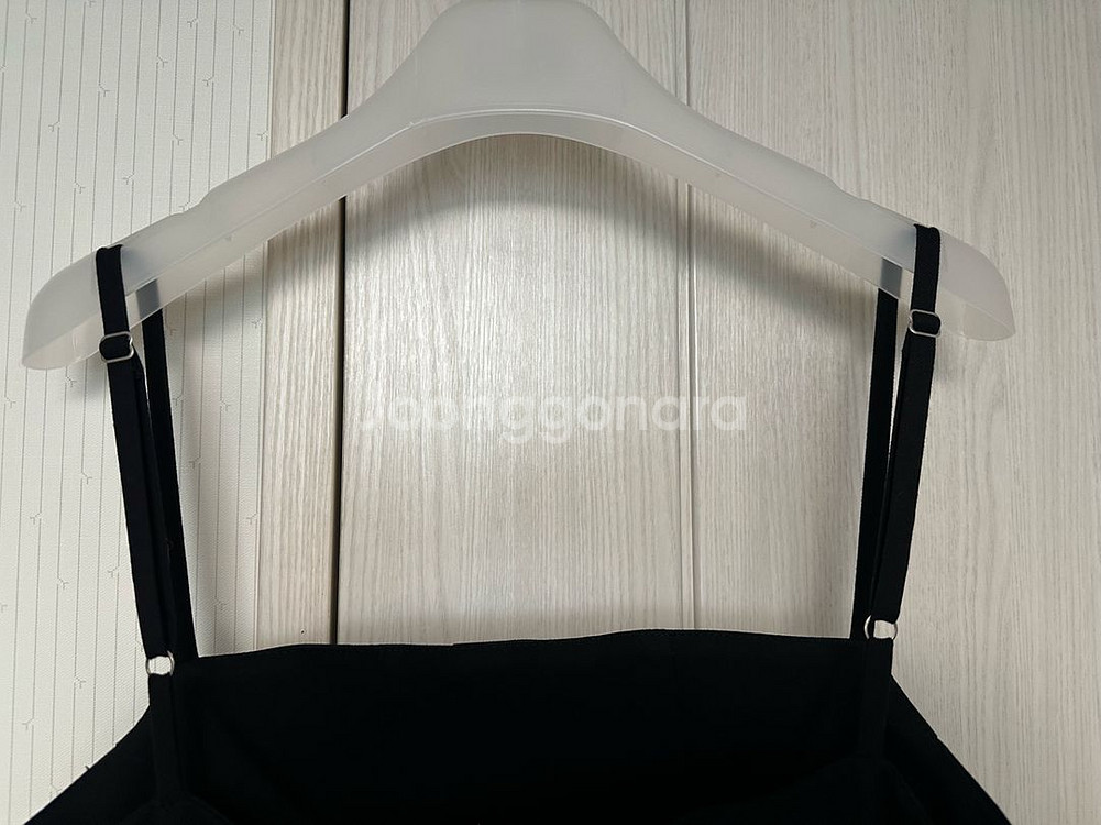 리엘 뷔스티에 원피스 블랙 M--2