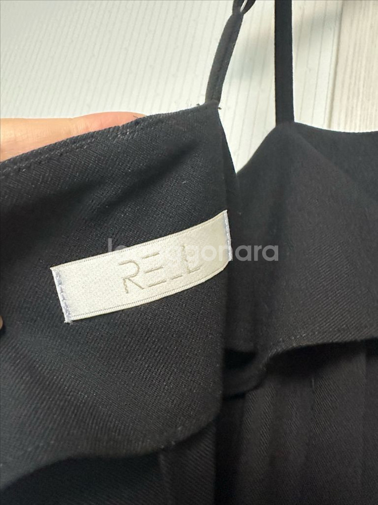 리엘 뷔스티에 원피스 블랙 M--3