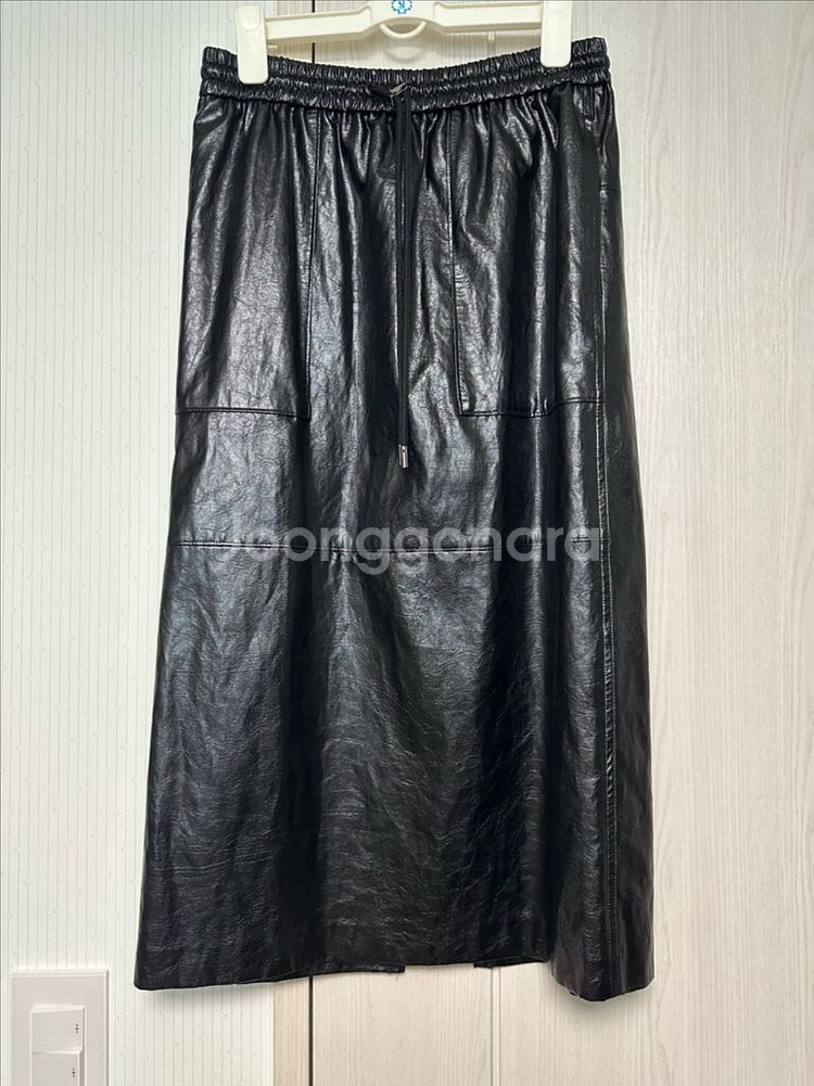 보브 레더 스커트(66)--0