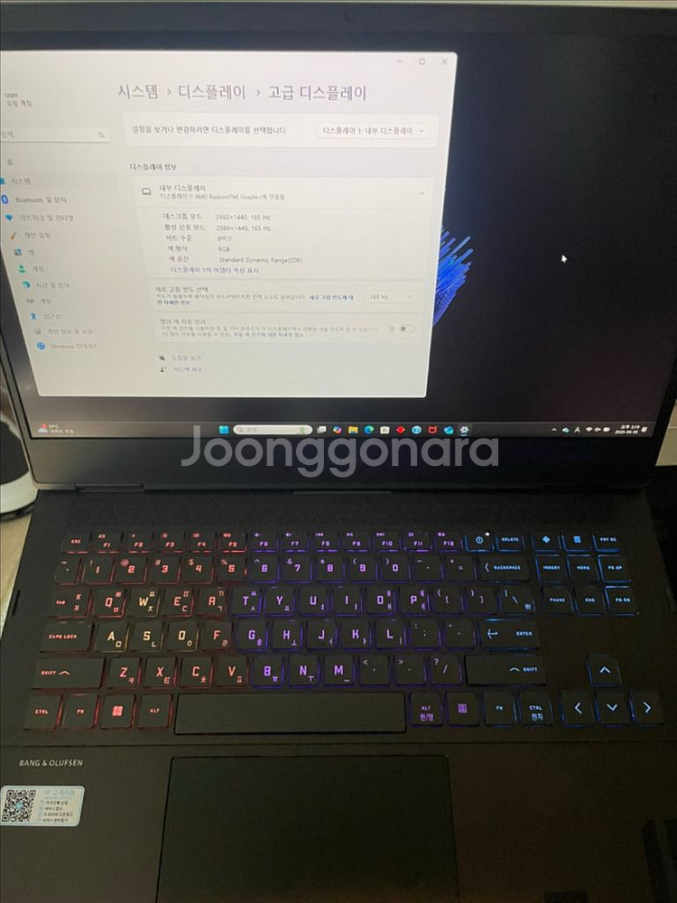 HP OMEN 게이밍 노트북 판매합니다 3070ti--7