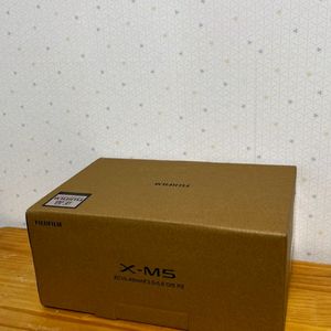 후지필름 X-M5(실버, 새상품),렌즈 XC15-45m