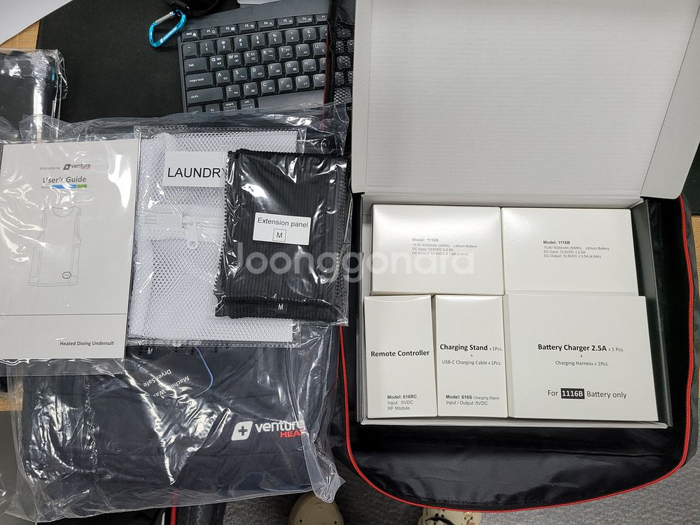 스쿠버 다이빙용 발열조끼--1