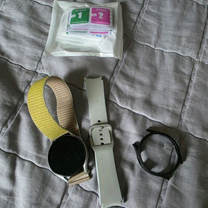 갤럭시 워치4 44mm 실버 블루투스