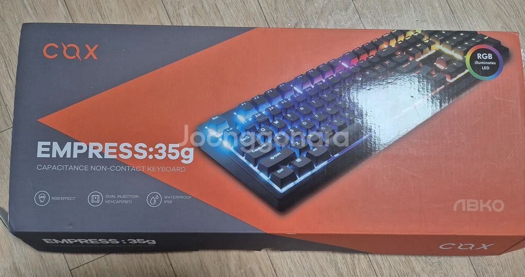 COX 콕스 엠프리스 풀배열 35g 무접점키보드--2