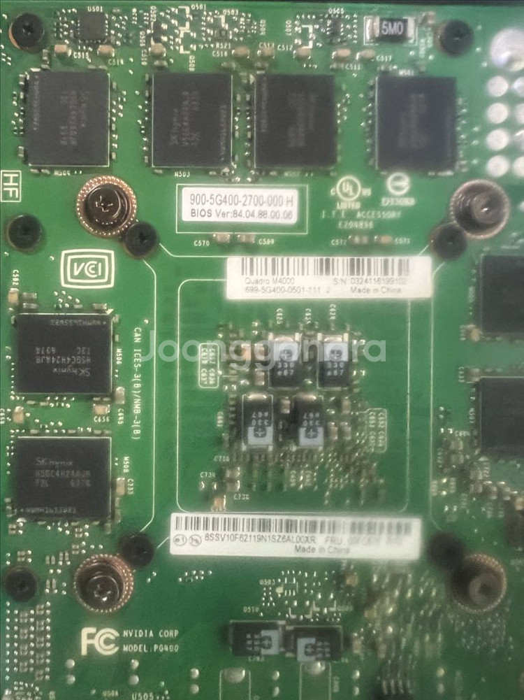 쿼드로 M4000 그래픽 카드--2