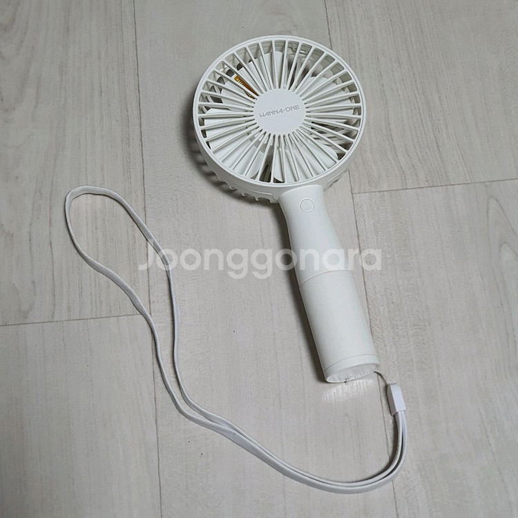 워너원 LED 핸디팬 손선풍기--0