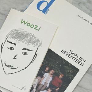 세븐틴 2018 디아이콘 잡지+다이어리