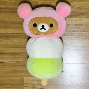 고전 리락쿠마 찻집 시리즈 대형 리락쿠마 당고쿠션 방꾸