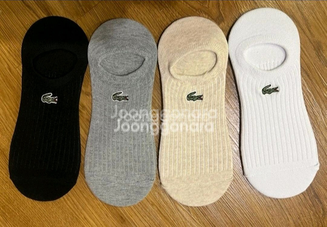 라코스테 남,여 덧신--0