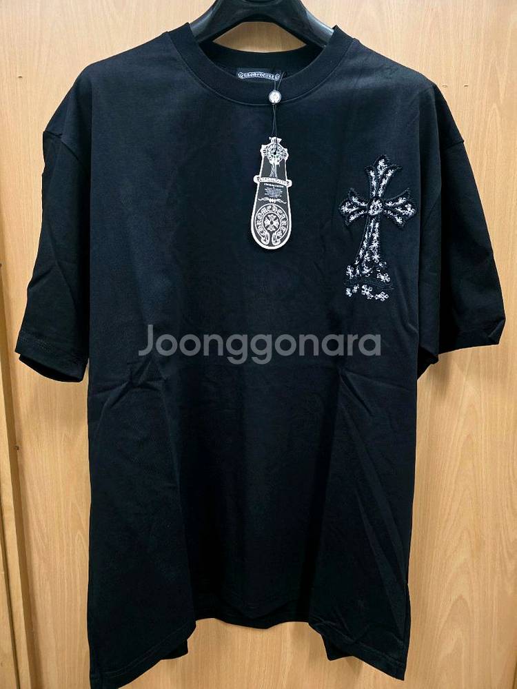 크롬하츠 블랙 반팔 XXL 팝니다 (새상품)--0