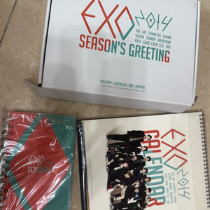 엑소 시즌그리팅 2014 굿즈 판매 양도