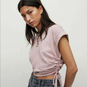 올세인츠 allsaints 미라 스트링 티셔츠