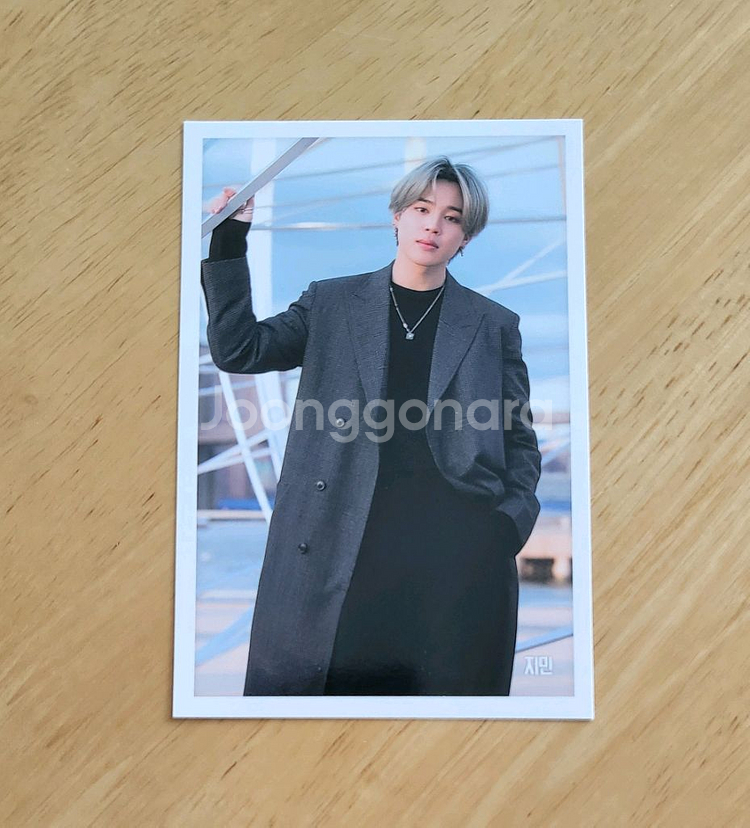 급매>bts 지민 포카--0